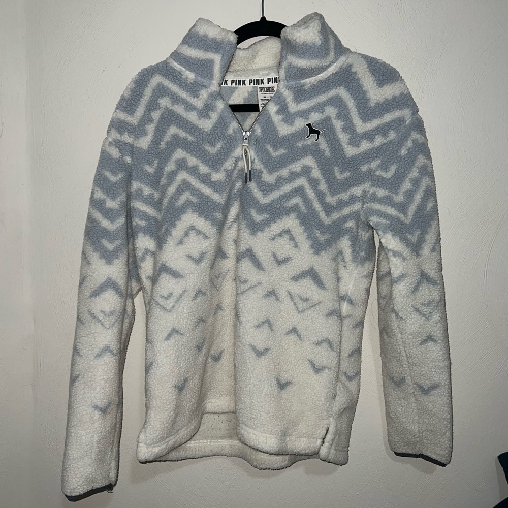 VS Pink Sherpa Jacket